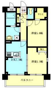プランドール大船の間取り画像