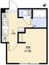 エクセラン本蓮沼Ⅰの間取り画像