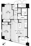 コスモリード新宿余丁町の間取り画像