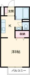 プレミールアオノの間取り画像