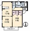 ハピネスル兒島 B館の間取り画像