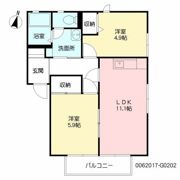 グリーンパーク’96 G棟の間取り画像