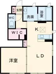 クレセオ ブレス II番館の間取り画像