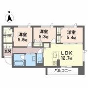 紫翠ооnоdaの間取り画像