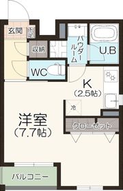 グリーンベルIIの間取り画像
