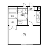 アンプルールブワS-STAGEⅠの間取り画像