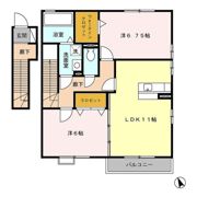プレフェリート Cの間取り画像