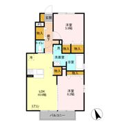 セジュール椿 Bの間取り画像
