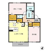 リビングタウン大宮西 Aの間取り画像