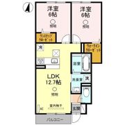 コンフォールブランの間取り画像