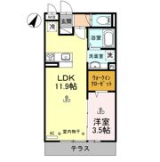 フラッシングメドウ狭山の間取り画像