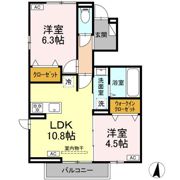 (仮称)D-ROOM石神井台4丁目PJ A棟の間取り画像