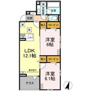 Asset-Court八坂の間取り画像