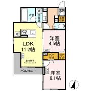 Asset-Court八坂の間取り画像