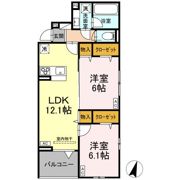 Asset-Court八坂の間取り画像