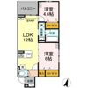 Asset-Court八坂の間取り画像