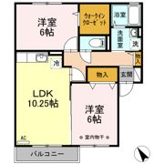 サンハイム西田の間取り画像