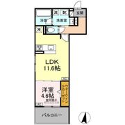 セレスティア苗代の間取り画像