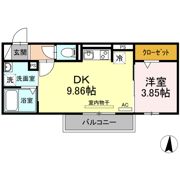 ブリーズコート常滑の間取り画像