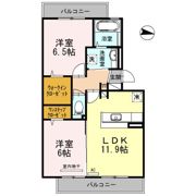 ファミリア金剛の間取り画像