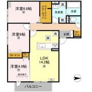 Villa Calmaの間取り画像