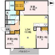 Villa Calmaの間取り画像