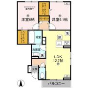 サニーヒロⅡの間取り画像