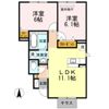 マイ ローズコートⅡの間取り画像