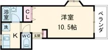 サンライズハイツの間取り画像
