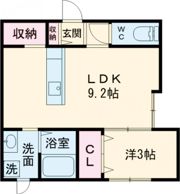 KOS noginomoriの間取り画像