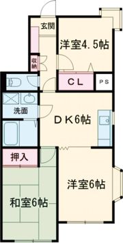 ソレイユアヴリルの間取り画像