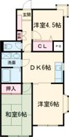 ソレイユアヴリルの間取り画像