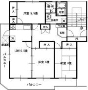 メゾンアールⅠの間取り画像