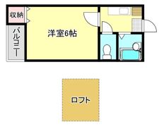 新日本パレス前原駅前の間取り画像