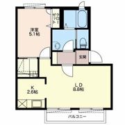 セピアコート財木の間取り画像