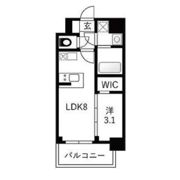エスリードレジデンス ザ・グラン大阪福島クラスの間取り画像