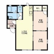 ファミール塩津Bの間取り画像