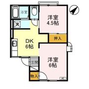 ワカバハイツの間取り画像