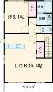 プレイス緑ヶ丘の間取り画像