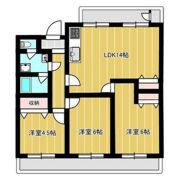 岡田団地12号棟の間取り画像
