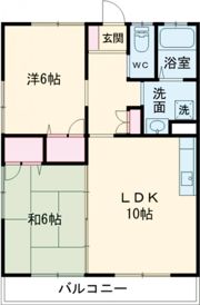 オークなかむらの間取り画像