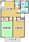 メゾンボヌール A棟の間取り画像