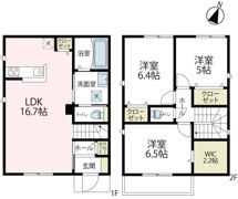 ピークコースト 北棟の間取り画像