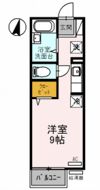 アメニティ大美野 Aの間取り画像