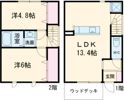 コーポ山津の間取り画像
