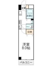 セナリオフォルム柏Ⅶの間取り画像