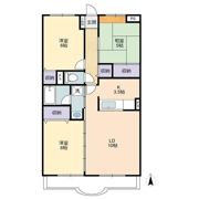 大西マンションの間取り画像