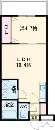 TKアンバーコート浜寺Ⅲの間取り画像