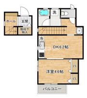 ドミールこまぎ乃の間取り画像