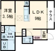 リーブルファイン羽村羽中の間取り画像